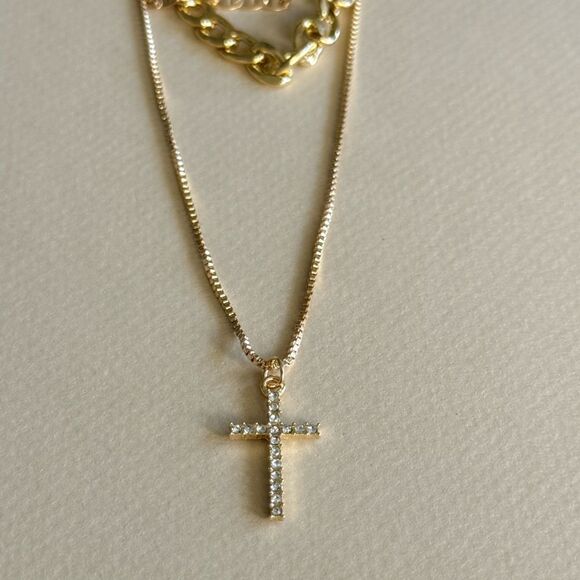 Cross Necklace Set N1630 - Picture 4 of 4